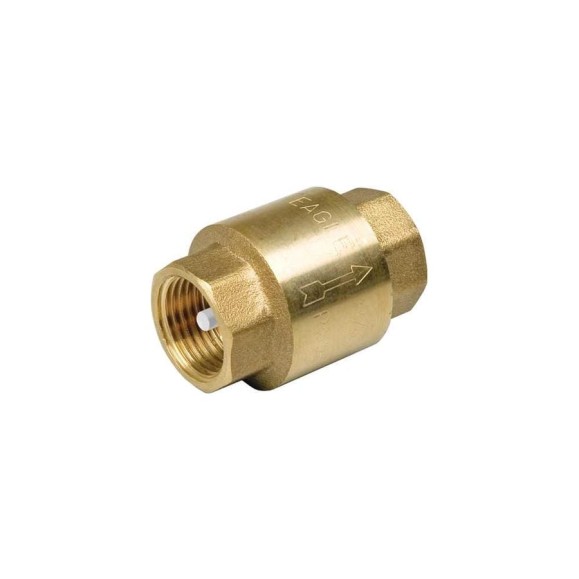 Пружинный обратный клапан с пластиковым седлом BYR PEX 1 1/2" PN 16 FF 9135В Пружинный обратный клапан с пластиковым седлом BYR PEX 1 1/2" PN 16 FF 9135В
