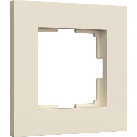 Рамка WERKEL на 1 пост slab (айвори матовый) a062805