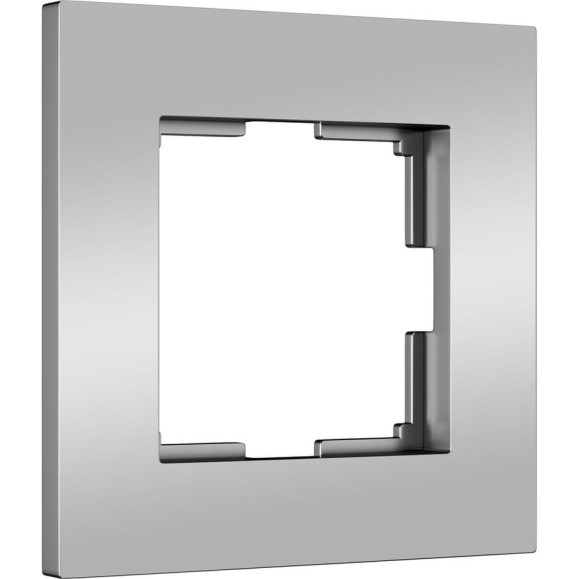 Рамка WERKEL на 1 пост slab (серебро матовый) a062811
