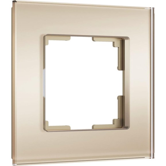 Рамка WERKEL на 1 пост senso (шампань, стекло soft-touch) a064576