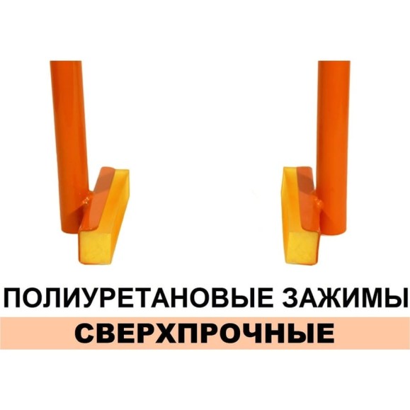 Полиуретановые зажимы для клещей ZAHVAT 2 шт. ЗПУ-2А80-ЗБК Полиуретановые зажимы для клещей ZAHVAT 2 шт. ЗПУ-2А80-ЗБК