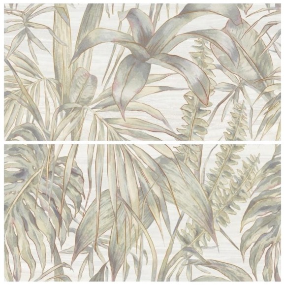Панно Beryoza Ceramica Palissandro oasis оливковый, 600x600x9 мм, комплект из 2 шт. ТГ-00005869