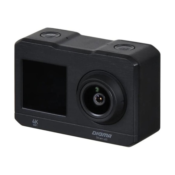 Экшн-камера DIGMA DiCam 420 черная 1420435 Экшн-камера DIGMA DiCam 420 черная 1420435