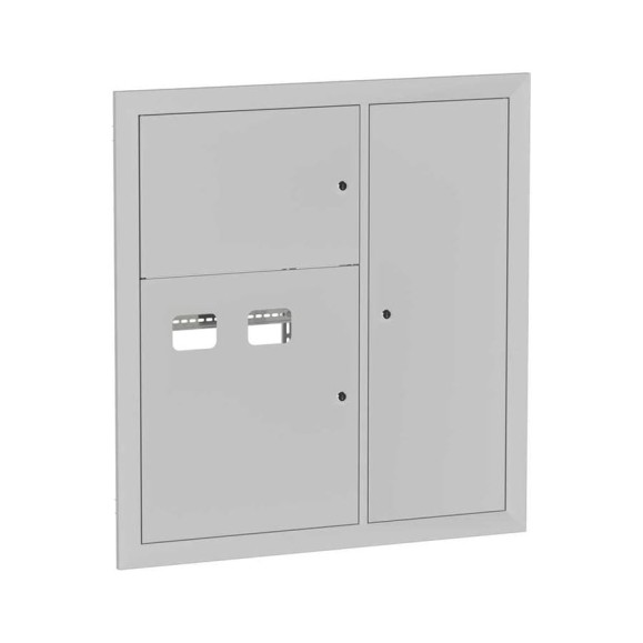 Этажный щит EKF 2 кв. RAL9003 (1000x950x160) Basic mb28-v-2-r9003