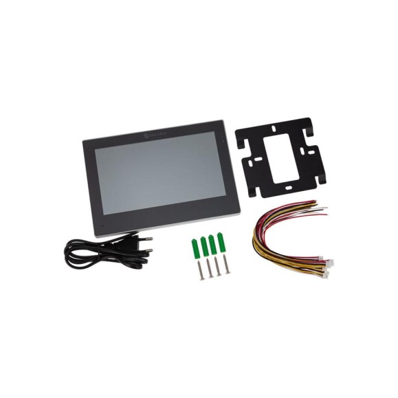 Цветной монитор видеодомофона SECURIC 7" формата ahd(1080p), с сенсорным экраном, детектором движения, функцией фото- и видеозаписи (модель ac-438) 45-0438