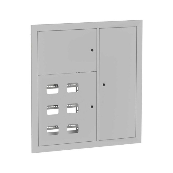 Этажный щит EKF 6 кв. RAL9003 (1000x950x160) Basic mb28-v-6-r9003