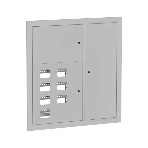 Этажный щит EKF 7 кв. RAL9003 (1000x950x160) Basic mb28-v-7-r9003