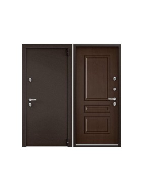 Входная металлическая дверь Torex Snegir Pro для загородного дома 950x2050, правая, коричневый 2000005768170