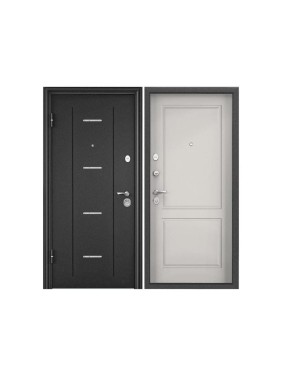 Входная дверь для квартиры Torex Flat-M металлическая, 860x2050 мм, левая, темно-серый 2000006057570