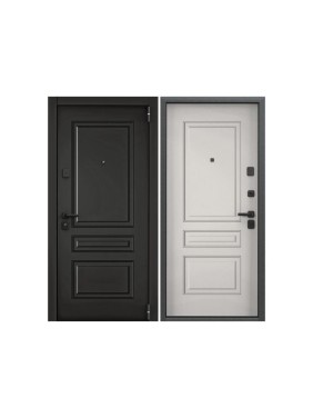Входная металлическая дверь Torex Super Omega PRO для квартиры 860x2050, правая, черный/белый 2000006041807