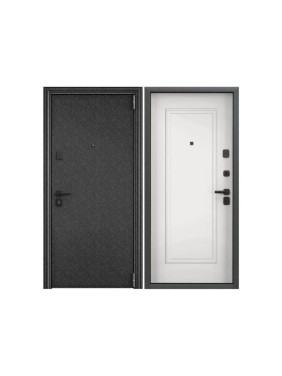 Входная металлическая дверь Torex Super Omega PRO для квартиры 860x2050, правая, черный/белый 2000005859700