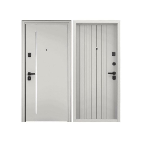 Входная металлическая дверь Torex Super Omega PRO для квартиры 950x2070, правая, белый 2000005867576