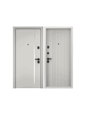 Входная металлическая дверь Torex Super Omega PRO для квартиры 950x2050, левая, белый 2000005837043