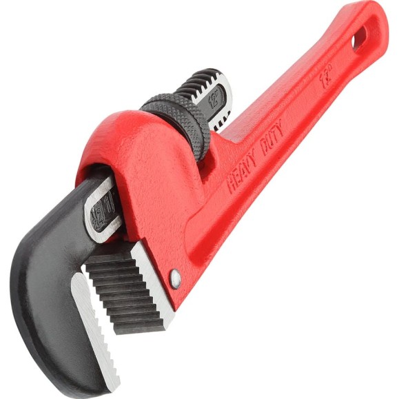 Прямой трубный ключ REKON 12" HEAVY DUTY (для больших нагрузок) 034012 Прямой трубный ключ REKON 12" HEAVY DUTY (для больших нагрузок) 034012