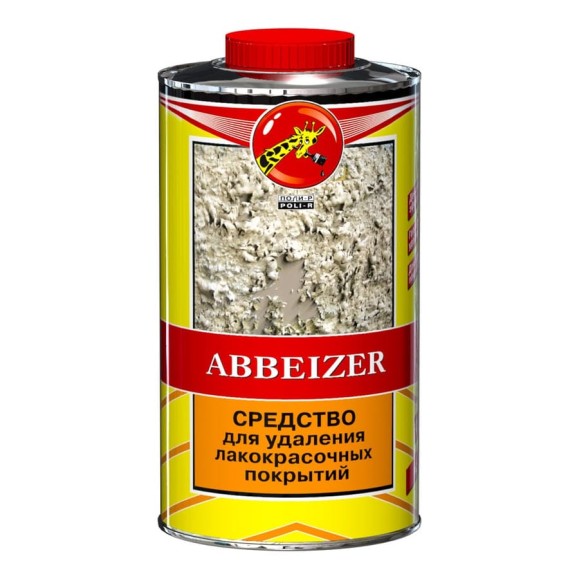 Средство для удаления лакокрасочных покрытий Poli-R ABBEIZER 0.83 л 12901 Средство для удаления лакокрасочных покрытий Poli-R ABBEIZER 0.83 л 12901
