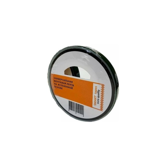 Универсальная монтажная лента на вспененной основе SMARTTAPES 19 мм, 5 м, черная Z195B