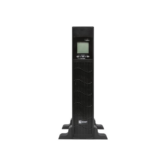 Источник бесперебойного питания EKF Линейно-интерактивный E-Power PSW 600 1000 ВА PROxima, для монтажа в стойку, c АКБ 2x12В_7 Ач PSW-610-RTB