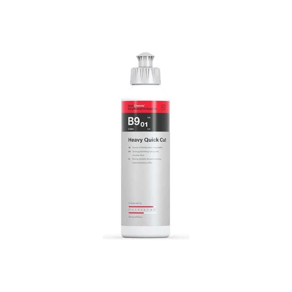 Абразивная полировальная паста heavy quick cut b9.01 250 мл 419250 Koch Chemie 053870 2816