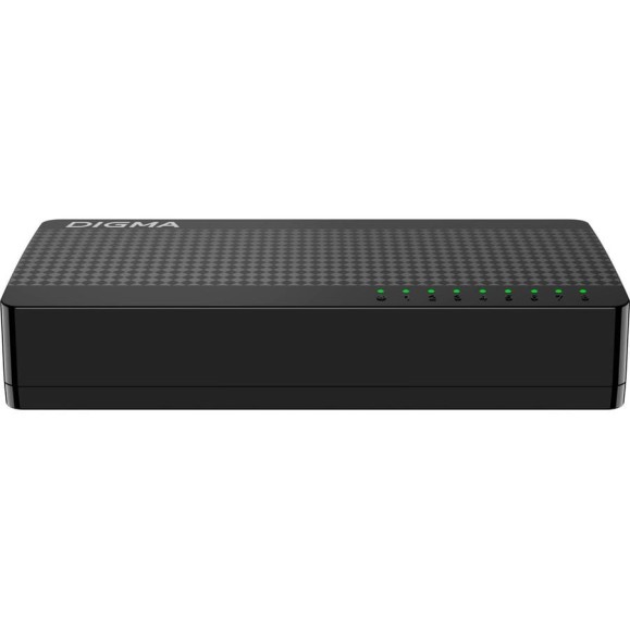 Неуправляемый коммутатор DIGMA DSW-308FE 8x100Mb 1870453
