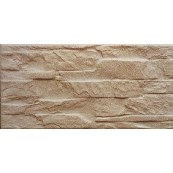 Фасадная клинкерная плитка Beryoza Ceramica Арагон песочный, 246x120x9 мм, 18 шт. ТГ-00005621