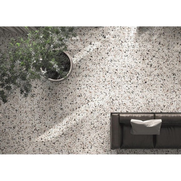Керамогранит ProGRES evia terrazzo серые матовые уп. 1.44 м2, 4 шт. в уп NR0373