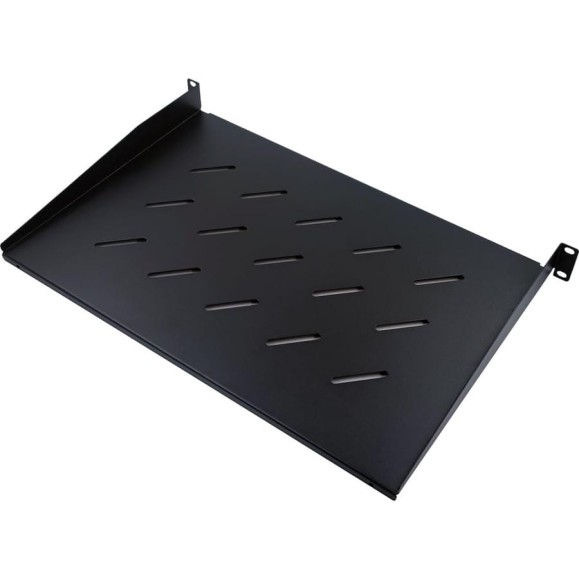 Консольная полка 5Bites для сетевого шкафа d=450 / 483x300x1u / 19" / black CS202-450B