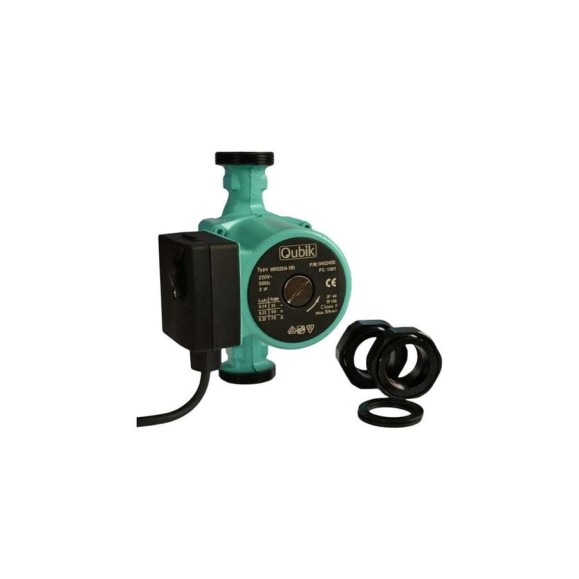 Циркуляционный насос Qubik WRS 25/4 -180мм + гайки 04372 Циркуляционный насос Qubik WRS 25/4 -180мм + гайки 04372