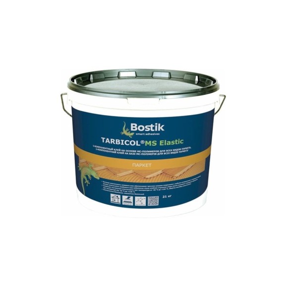 Гибридный клей для паркета BOSTIK MS Elastic 21 кг 30135502 Гибридный клей для паркета BOSTIK MS Elastic 21 кг 30135502