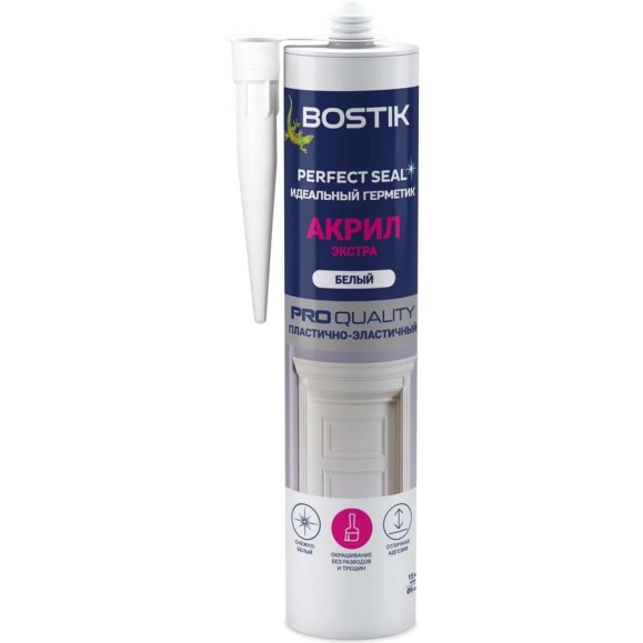 Идеальный герметик АКРИЛ Экстра 280мл Bostik Perfect Seal 50009070 Идеальный герметик АКРИЛ Экстра 280мл Bostik Perfect Seal 50009070