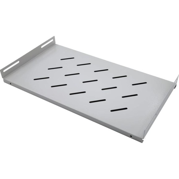 Стационарная полка 5Bites для сетевого шкафа d=450 / 490x270x1u / 19" / grey CS201-450G