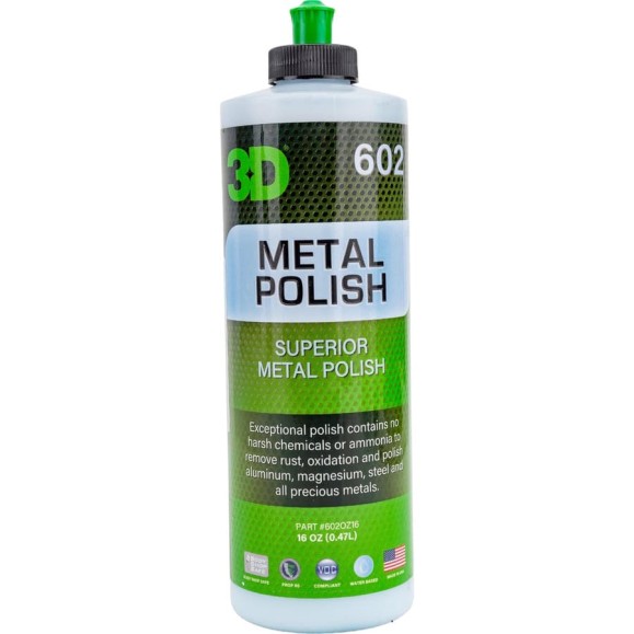 Полировальная паста для металла Metal Polish 602OZ16 0.48 л 3D 020574