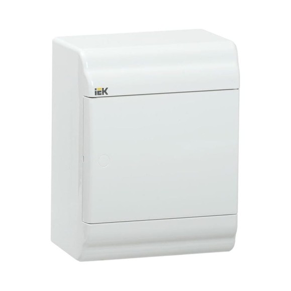 Пластиковый корпус IEK Prime щрн-п-4 белый/белая дверь ip41 MKP82-N-04-WD-41-20