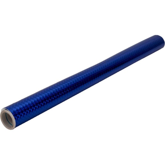 Самоклеящаяся плёнка FARBE (голография синяя; 0.45x2 м) 6026