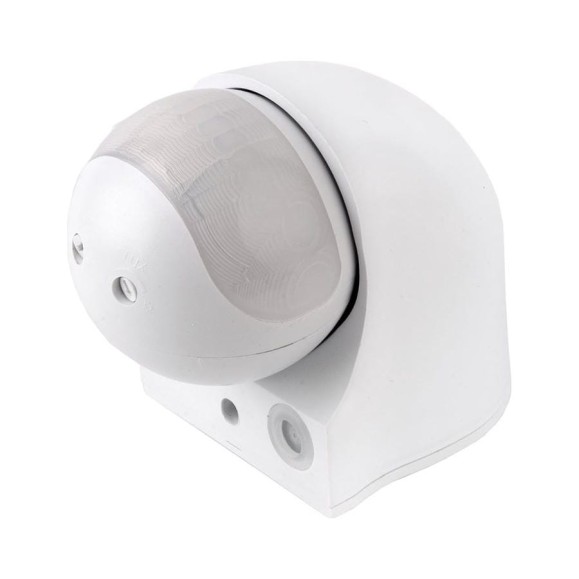 Датчик движения инфракрасный настенный General Lighting Systems радиус 12 м 1200Вт min - 10 сек. max - 12 мин белый 475801