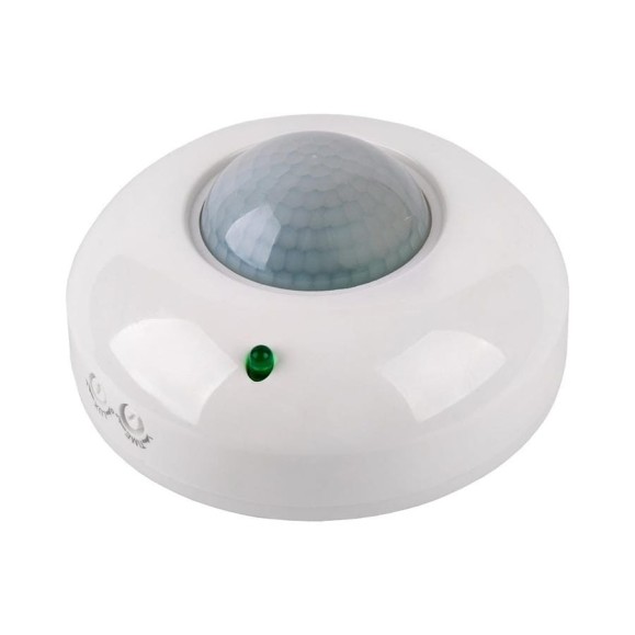 Датчик движения инфракрасный потолочный General Lighting Systems радиус 8 м 1200Вт min - 10 сек. max -7 мин белый 475803