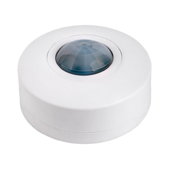 Датчик движения инфракрасный потолочный General Lighting Systems радиус 6 м 1200Вт min - 10 сек. max - 7 мин белый 475804 Датчик движения инфракрасный потолочный General Lighting Systems радиус 6 м 1200Вт min - 10 сек. max - 7 мин белый 475804
