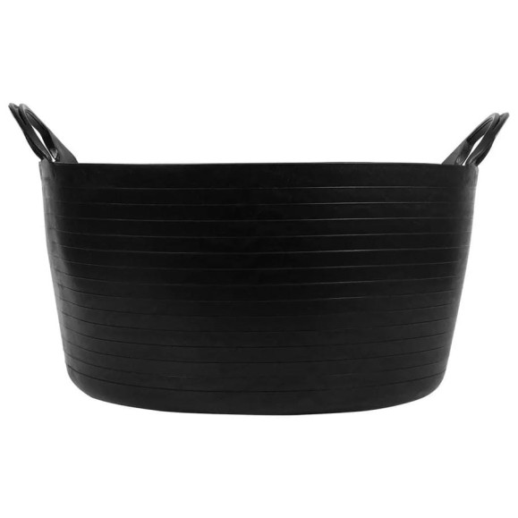 Чёрное пластиковое ведро Bellota 30 л BKT30BP