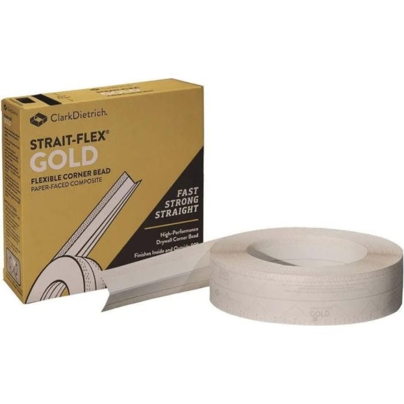 Углоформирующая армирующая композитная лента Strait-Flex Gold, 30 м, в рулоне 3166 Углоформирующая армирующая композитная лента Strait-Flex Gold, 30 м, в рулоне 3166