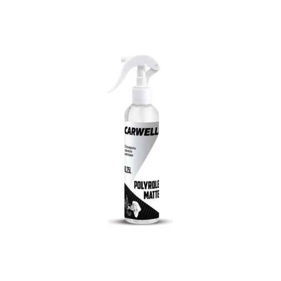 Матовая полироль панели CARWELL POLYROLE MATTE БАБЛ ГАММ 0,25 л С-222