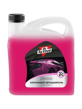 Автошампунь Sintec Dr. Active Nano Shampoo для ручной мойки автомобиля, концентрат 5 кг 801751