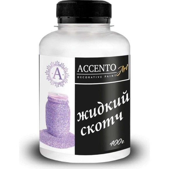 Клей AccentO ART Жидкий скотч, 0,4кг 36196 Клей AccentO ART Жидкий скотч, 0,4кг 36196