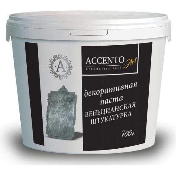 Декоративная паста AccentO ART Венецианская штукатурка, 0,7кг 30774