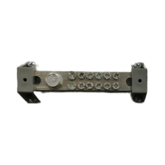 Шина заземления Tekpan 24 соединений - 1x95 SKP - 2x25mm2 + 22x16mm2 - NEUTRAL BAR 250A TP 1222250