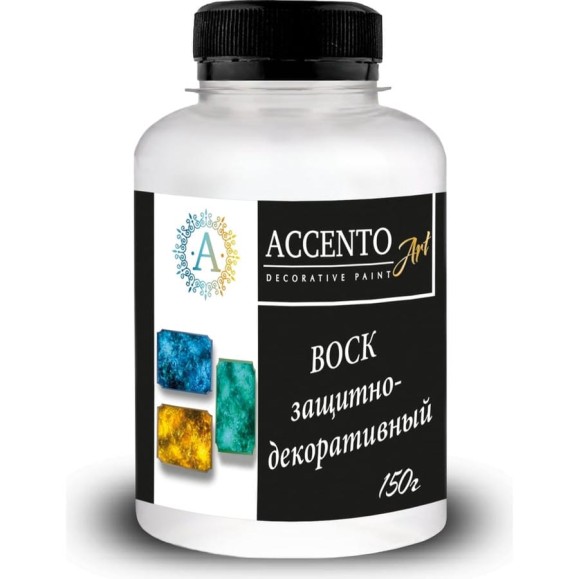 Защитно-декоративный воск AccentO ART 0,15кг 31182