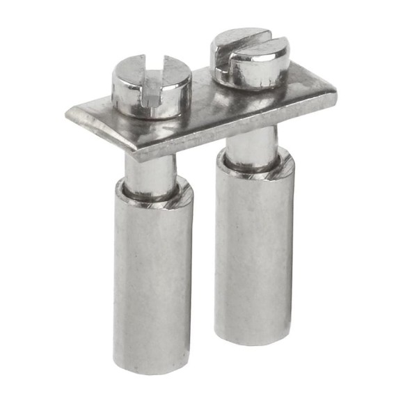 Перемычка IEK центральная для кви-4мм2 2pin (100 штук в упаковке) YZN30Q-004-2P