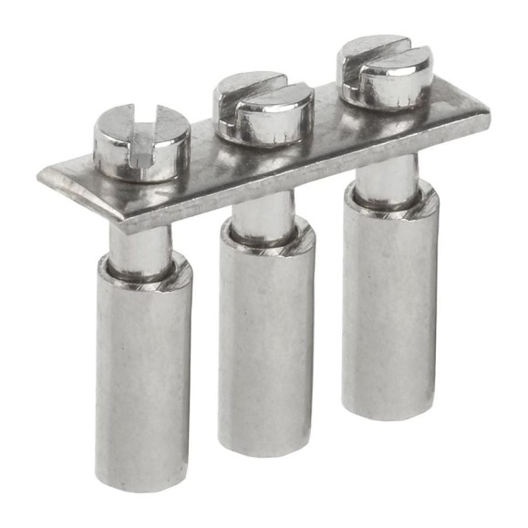 Перемычка IEK центральная для кви-4мм2 3pin (50 штук в упаковке) YZN30Q-004-3P