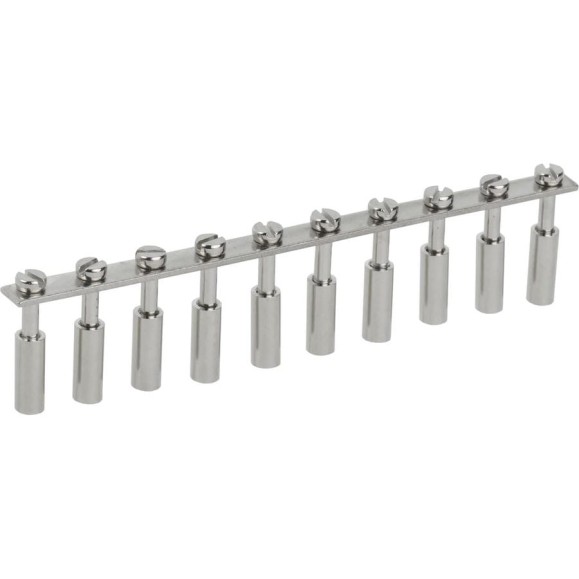Перемычка IEK центральная для кви-10мм2 10pin (10 штук в упаковке) YZN30Q-010-10P