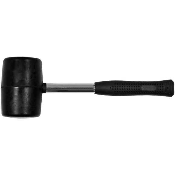 Резиновый молоток TOYA 1100 г, с мет. ручкой 33908 Резиновый молоток TOYA 1100 г, с мет. ручкой 33908