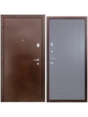 Дверь DIVA 510 2050x860 мм, левая, Антик медь - Н10 Силк маус УТ-00080784