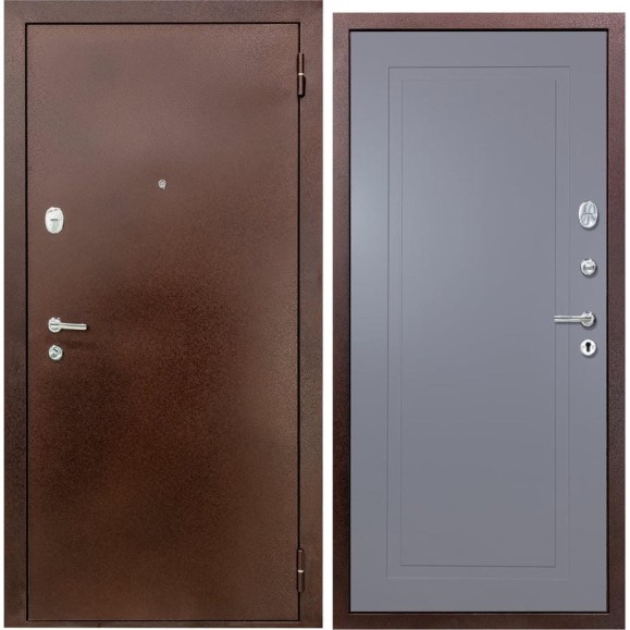 Дверь DIVA 510 2050x860 мм, правая, Антик медь - Н10 Силк маус УТ-00080785
